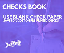 Checks Book No Checkbook Ordering Print On Demand Any Printer 80 Online Checks Printing Software Checkbook