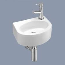 small compact tiny bathroom cloakroom