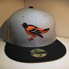 Fitted Of The Day 1995 Baltimore Orioles Retro Alternate Ac On Field Cap This Is One Of My Favorite Orioles Hats O Orioles Hat Baltimore Orioles Gray Crown