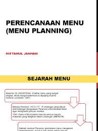 Kue lebaran hingga dessert kekinian kini bisa mudah dibeli sehari. 19 Menu Ppt