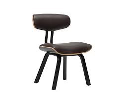Kaiser Retro Dining Chairs Quirky Design Upholstered Seat Back