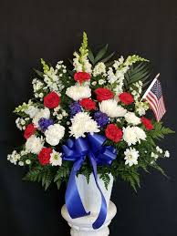 There are 7701 red white blue pot for sale on etsy, and they cost $18.93 on the most common red white blue pot material is porcelain & ceramic. Red White And Blue Basket In Brockton Ma Atlantis Flowers Gifts