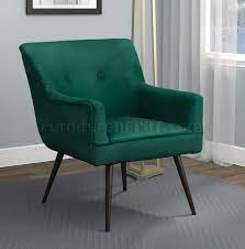 Whatever its use, you'll find a wide variety of armchairs and accent chairs for sale on houzz. 903070 Set Of 2 Accent Chairs In Dark Teal Velvet By Coaster
