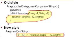 Using the comparable interface and compareto() method, we can sort using alphabetical order, string length, reverse alphabetical order, or numbers. 5 Ways To Compare String Objects In Java Example Tutorial Java67
