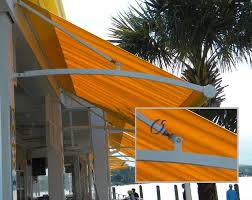 I contacted several awning companies. Blog Aluminum And Canvas Tension Awning At The Sunset Grille Inside The Renaissance Man Metal Fabrication Work Journalrenais Aluminum Metal Design Design