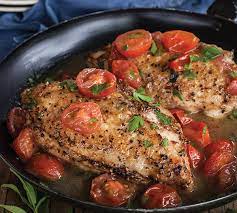French Chicken Breasts With Cherry Tomatoes Annabel Langbein Recipes