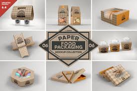 Vol 6 Food Box Packaging Mockups In 2020 Food Box Packaging Packaging Mockup Design Mockup Free
