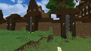 Minecraft Wooden Wall In Medieval Set Minecraft Bauen Minecraft Minecraft Bau Ideen
