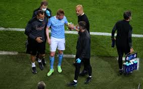 Kevin de bruyne vit une saison décidément bien compliquée. Kevin De Bruyne Exits Champions League Final Early In Tears After Head Injury