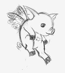 This With Your So Sweet On It With Date Flying Pig Drawing Flying Pigs Art Pig Art