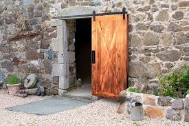 Not just for farmhouse style. Outdoor Rated Barn Door Rustica