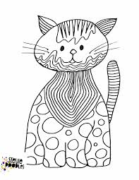 School's out for summer, so keep kids of all ages busy with summer coloring sheets. Free Cat Printable Coloring Page Stevie Doodles Free Printable Coloring Pages