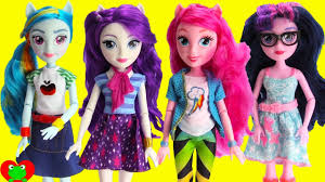 Common background poniesnote berryshine/berry punch, candy mane, cherry berry, golden harvest, shoeshine, daisy/flower wishes, lily valley, rose/roseluck, white lightning. My Little Pony Equestria Girls Wearing Wrong Clothes Youtube