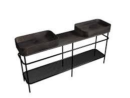 vintage double console sink vintage