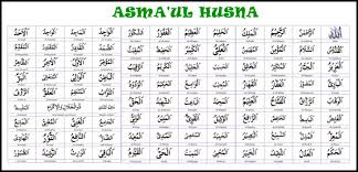 99 names of allah (al asma ul husna) menu Asmaul Husna Png 5 Png Image