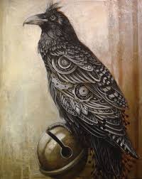 Sophie Wilkins Raven Art Crow Art Bird Art