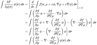 Maybe you would like to learn more about one of these? Functional Derivative Wikipedia