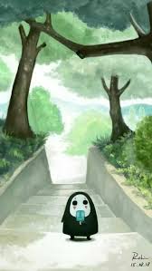 Want to discover art related to spirited_away_no_face? Spirited Away No Face Aesthetic Studio Ghibli Art Ghibli Art Studio Ghibli