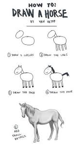 Funny How To Draw A Horse Picture Joke Humor Horses Book Drawing