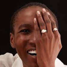 Ming Yu Wang Lily Ring Sterling Silver