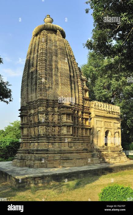 adinath temple khajuraho madhya pradesh india Stock Photo - Alamy