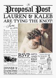 Vintage 1920s Inspired Newspaper Wedding Invitation Suite Etsy Wedding Newspaper Newspaper Wedding Invitations Creative Wedding Invitations