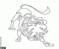 Cancer zodiac sign coloring page from star signs category. Zodiac Coloring Pages Printable Games