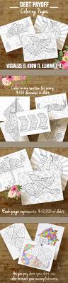Therapeutic effects of coloring pages. Free Printable Debt Payoff Coloring Page Credit Card Tracker Balance Transfer Credit Cards Credit Card Interest