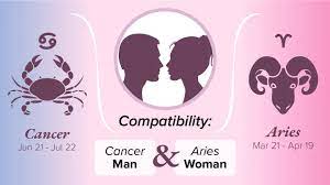 Cancer is ruled by moon. Cancer Man And Aries Woman Compatibility Love Sex And Chemistry
