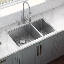 Inside delivery, white glove service, etc., please contact our customer service. 32 Inch Undermount Kitchen Sink 70 30 Double Bowl 16 Gauge Stainless Steel Ruvati Usa