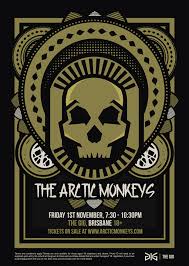 They headlined glastonbury for the second time in their career, confirming their status as one of the best rock bands in britain. Arctic Monkeys Band Poster On Behance