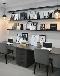 All About Mid Century Retro Chic And Scandinavian Interior Decor With The Best Lighting Designs Added Home Office Design Home Office Decor Small Office Design