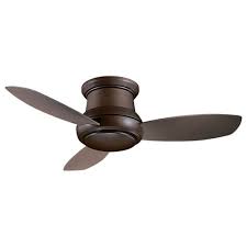 The total hanging weight of the fan is. Minka Aire Concept Ii Oil Rubbed Bronze 52 Inch Flush Led Ceiling Fan F519l Orb Bellacor