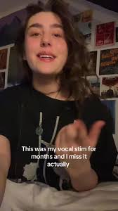 Me After Saying My Favorite Vocal Stim