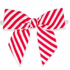 Get it as soon as wed, aug 18. Weststone 50pcs Satin Red White Stripe Ribbon Bows 3 1 2 Span X 2 Tail Ribbon Width 1 Pre Tied Bows Or Self Adhesive Bows Walmart Com Walmart Com