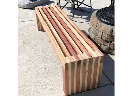From there, you leave room to fit a piece of wood between the two stacks of bricks for the seat of the bench. Simple Bench Plans Outdoor Furniture Diy 2x4 Lumber Patio Etsy