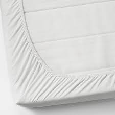 A sheet, a piece of cloth cut and finished as bedlinen. Varvial Fitted Sheet For Day Bed White 80x200 Cm Ikea