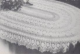 Use this free crochet pattern to make a lovely and feminine lace cloth. 35 Awesome Free Crochet Oval Tablecloth Patterns Crochetnstyle Com