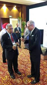 Mr Rajiv Arora Executive Vice President Of Muez Hest India Pvt Ltd Meet Datuk Seri J Jayasiri Secretary General Ministry Government Interactive Edible Oil