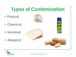 A contaminant may even be more abstract, as in the case of an unwanted energy source that may interfere with a process. Pochat Training On Twitter There Are Four Different Types Of Food Contamination Physical Chemical Microbial Allergenic Foodsafety Foodhygiene Foodcontamination Foodbusiness Uksopro Uksmallbiz Ukhashtags Ukpub Chesterfield Derby