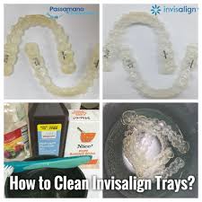 How To Clean A Crusty Invisalign Tray Or Retainer At Home How To Clean Invisalign Invisalign How To Clean Retainers
