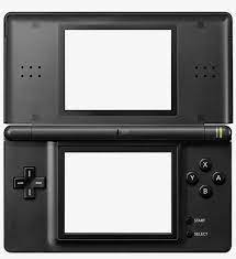 When the console was fully released the color on ds changed from blue to black and the corners of the two squares that represent both screens of the nintendo ds were made rounded. Bezel Nintendo Ds Full Device Nintendo Ds Lite Png Image Transparent Png Free Download On Seekpng