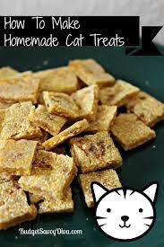 How To Make Homemade Cat Treats Recipe Budget Savvy Diva Recipe Pet Treats Recipes Homemade Cat Treats Recipes Cat Treat Recipes