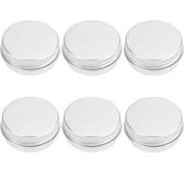 60 Pcs Aluminum Cans, 4 oz Tin Container Metal Tin Can with Lid, Small  Refillable Can with Sticker & Marker for Lotion Bars Balm Salves Spices Tea  ...