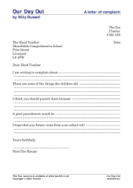 Candidates will be expected to: Ks3 Plays Our Day Out By Willy Russell Teachit English