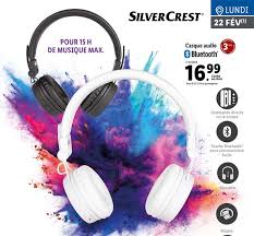 Excellents casques audio et écouteurs sans fil, bluetooth ou sport. Lidl Casque Bluetooth Silvercrest Pas Cher A 16 99 Seulement