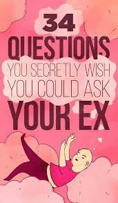 Jun 15, 2020 · 101 how well do you know me questions for couples. 34 Questions You Secretly Wish You Could Ask Your Ex