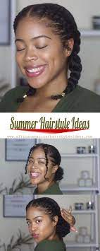 6 Elegant And Easy No Braids Natural Hairstyles That S Perfect For Summer African American Hairstyle Videos Aahv Natural Braided Hairstyles Natural Hair Styles Easy Natural Hair Styles