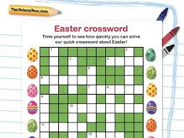 This free, printable crossword puzzle covers the religious aspect of easter and focuses on the resurrection of jesus christ. Easter Crossword Teaching Resources