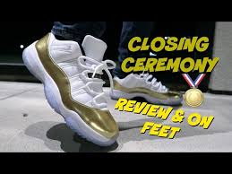 Whatever you're shopping for, we've got it. Jordan 11 Low Gold Metallic Closing Ceremony Review On Feet Youtube